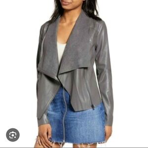 New with tags BlankNYC Women's Gray Draped Jacket